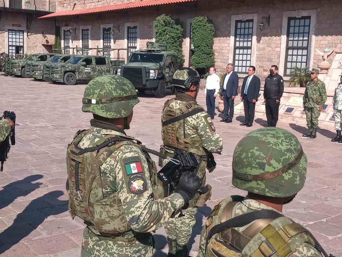 Más De 800 Elementos De Guardia Nacional Y Ejército Reforzarán La Seguridad En Slp — Amanecer 9979