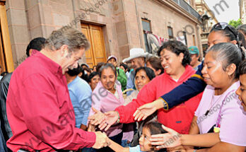 El Gobernador Fernando Toranzo Fernández, dialogó con los integrantes del Movimiento Pueblo Libre