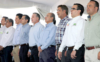 Evento presidido por Felipe Calderón Hinojosa, Fernando Toranzo Fernández, y Emilio Gonzales Márquez