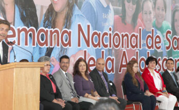 El Gobernador del Estado, Doctor Fernando Toranzo Fernández inauguró la 7ª. Semana Nacional de Salud de la Adolescencia