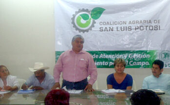 reunión con representantes de la organización social UGOCEM, (Unión General de Obreros y Campesinos de México)