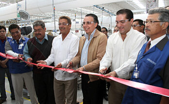 El Gobernador del Estado, inauguró la ampliación de la empresa Arneses K&S Mexicana en Matehual