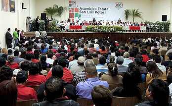 Más de 600 priístas participan en la Asamblea Estatal