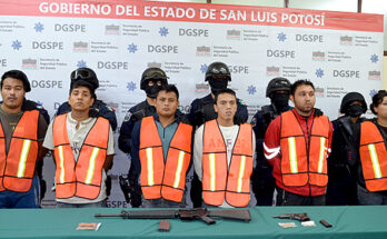 MANDO ÚNICO POLICIAL EN COORDINACIÓN CON LA PGJE, LIBERA A UNA PERSONA SECUESTRADA Y DETIENE A 6 DE SUS CAPTORES EN CIUDAD VALLES