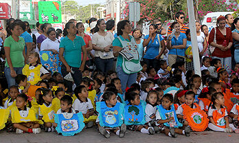 Participaron todos los jardines de niños del Municipio