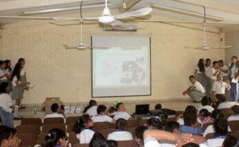 Alumnos recibieron Conferencia sobre “Peligros y Riesgos de migrar”