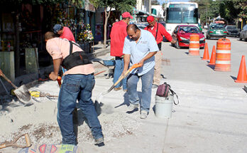 OBRAS PUBLICAS EJECUTA ACCIONES EN DIVERSOS PUNTOS DE LA CIUDAD