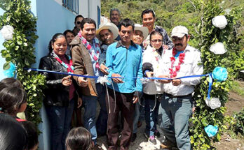 INAUGURACIÓN DE CASA DE SALUD EN TANZAJIB