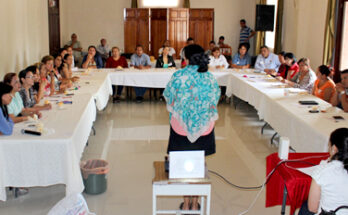 REALIZAN TALLER DE SENSIBILIZACIÓN EN EL SERVICIO MUNICIPAL