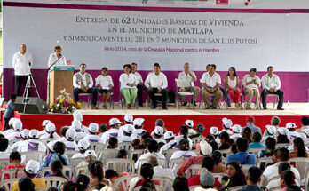 ENTREGA DOCTOR TORANZO VIVIENDAS PARA FAMILIAS POTOSINAS