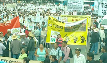 MARCHA CAMPESINA OBLIGA A GOBERNACIÓN REPLANTEAR LA REFORMA INTEGRAL AL CAMPO