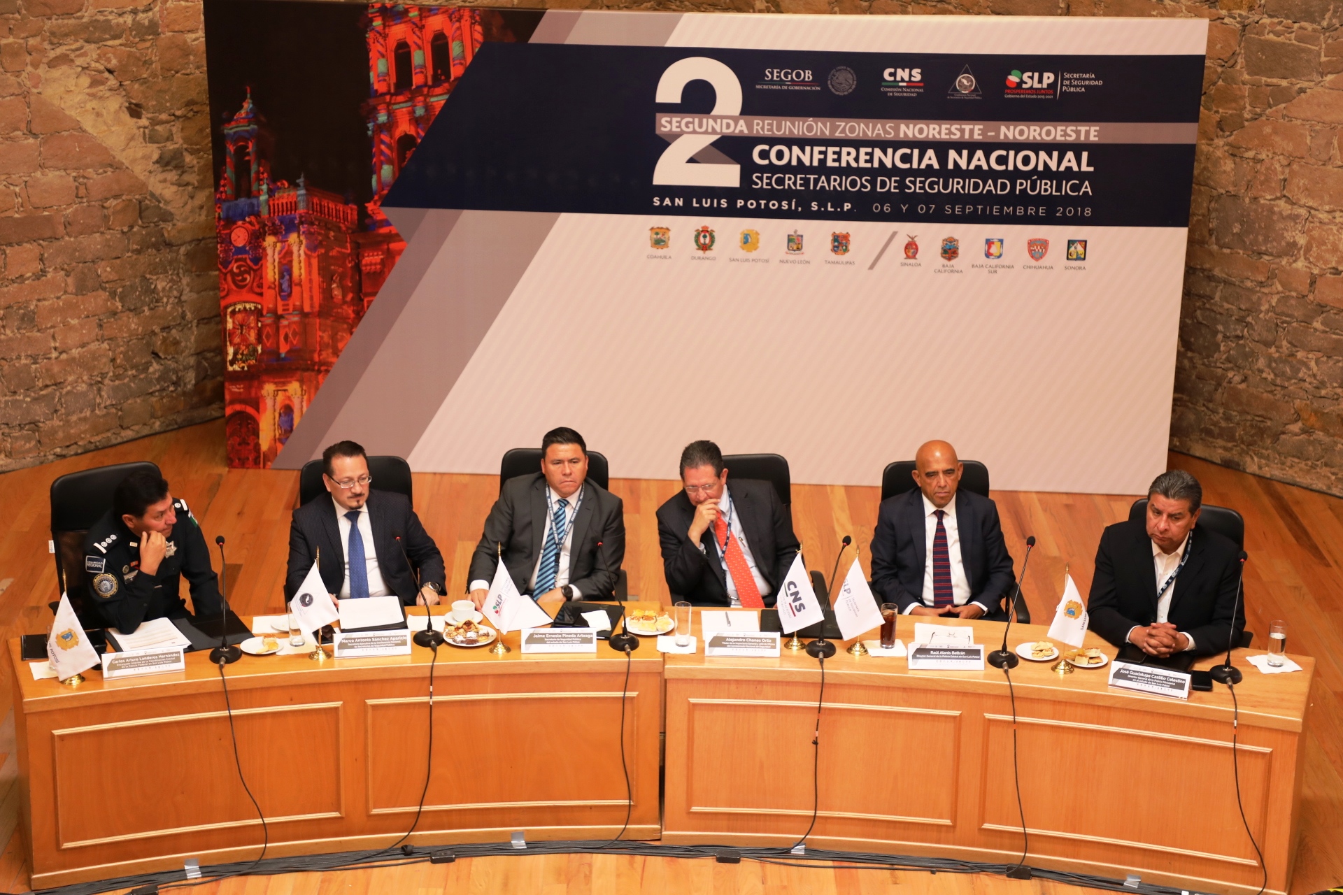 Concluyen Reunión De La Conferencia Nacional De Secretarios De Seguridad Pública Zona Noreste 8401