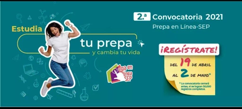SEGE invita a participar en la 2° convocatoria de prepa en línea – SEP